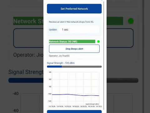 5G Only Mode And Signal Alert