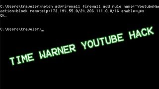 Time Warner Youtube Hack to Fix Youtube Lag Buffering