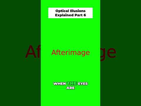 👀 Watch the Magic of Afterimages! 🎨