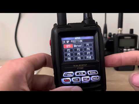 How To Set Up And Use APRS With The Yaesu FT-5DR #aprs #ft5 #yaesu