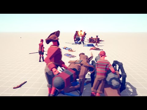 ►TABS◄ Pirate Faction vs Other Factions | Totally Accurate Battle Simulator