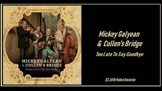 Mickey Galyean &amp; Cullen&#39;s Bridge: Too Late To Say Goodbye (2018) New Bluegrass!
