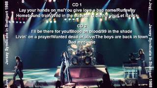 Bon Jovi - 99 In The Shade (Schleyerhalle, Stuttgart, Germany, 04-11-1988)