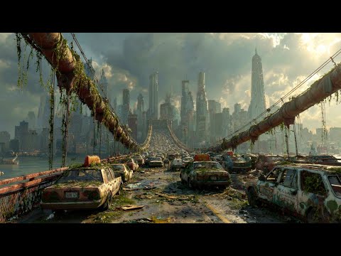 Forgotten Megacities ⎜ Dark Post-Apocalyptic Ambient Music & Cinematic  Atmospheres⎜4K