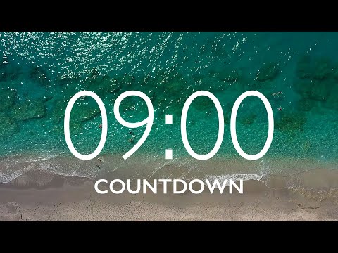 9 Minute Timer with Relaxing Music and Alarm