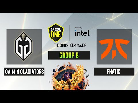 Dota2 - Fnatic vs. Gaimin Gladiators - Group B - Game 2 -  ESL One Stockholm 2022