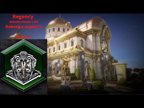 [Gears 5 - Horde]Master 1-50 as Robotics expert's on Regency (with mexican friends)