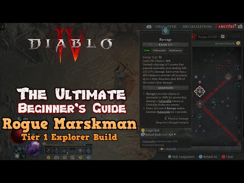The Ultimate Beginner's Guide to Diablo IV - Tier 1 Rogue Marksman Build