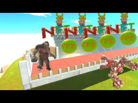 CRYPTO BRO REACHS UNITS  -  FUNNY RACE  -  ANIMAL REVOLT BATTLE SIMULATOR