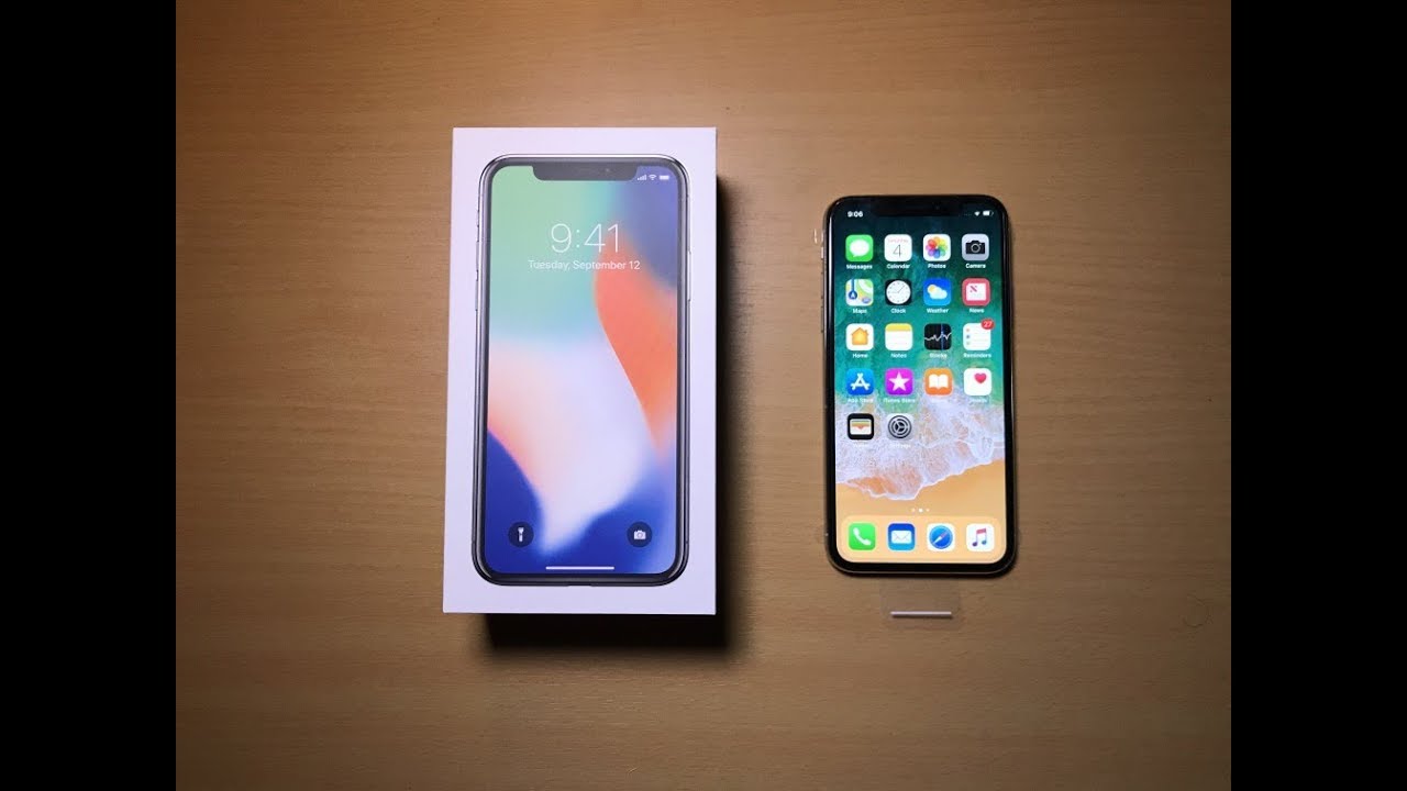 Смартфон Apple iPhone X 64GB Серебристый A1901