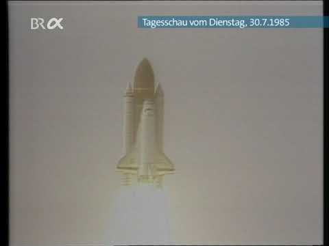 ARD Tagesschau vom 30.07.1985 - Shuttle STS-51F Start