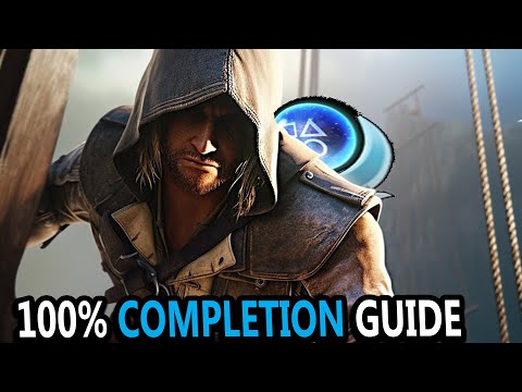 ASSASSIN'S CREED 4 BLACK FLAG 100% Platinum Trophy Guide PS5