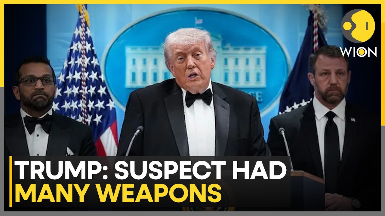 White House Dinner Shooting: 'Trump and His Officials Likely Targets of Suspected Gunman' | WION