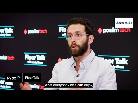 Dekel Skoop, Co-Founder & CEO of accessiBe, joins NYSE Floor Talk