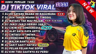 Download lagu DJ TIKTOK TERBARU 2023 - DJ OH SAYANG NGANA INI BAGAIMANA VIRAL TIKTOK TERBARU 2023 YANG KALIAN CARI mp3