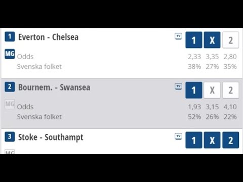 Stryktips-snack inför 12/3: Stor utdelning väntar på lördag