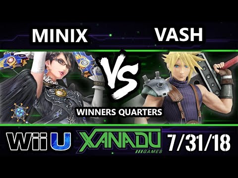 S@X 261 Smash 4 - Vash (Cloud) Vs. Minix (Bayonetta) - Wii U Winners Quarters