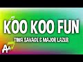 Major Lazer - Koo Koo Fun (Lyrics) ft. Tiwa Savage & DJ Maphorisa