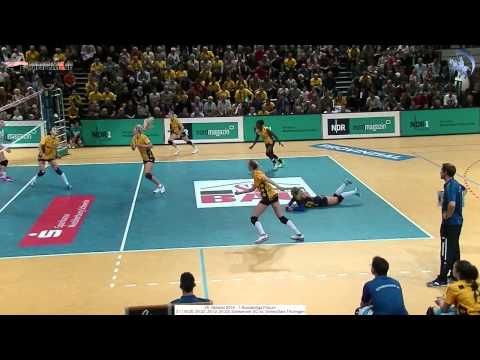 3:1 Schweriner SC vs. VolleyStars Thüringen - 25.10.2014