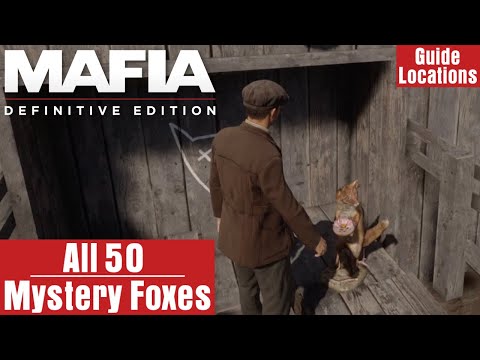 ALL 50 Mystery Foxes | MAFIA Definitive Edition | Mystery Fox Domination Trophy
