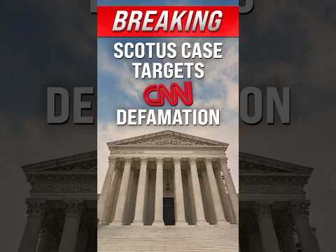 BREAKING: SCOTUS Case Targets CNN Defamation