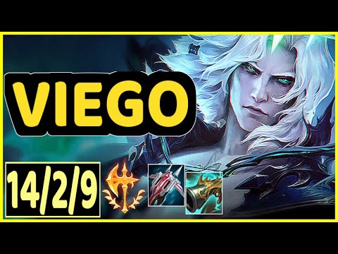 VIEGO VS KINDRED - 14/2/9 KDA JUNGLE GAMEPLAY