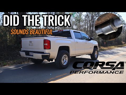 HOW TO RID OF EXHAUST RASP [CORSA RESONATOR]