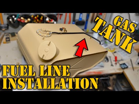 Restore your Willys Jeep | Gas tank fuel line installation | M38A1