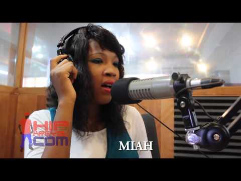 Miah perform mwen bouke live #hotsaturday Caraibes fm