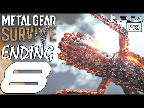 Metal Gear Survive - Gameplay Walkthrough Part 8 - Ending & Final Boss Fight (Full Game) PS4 PRO