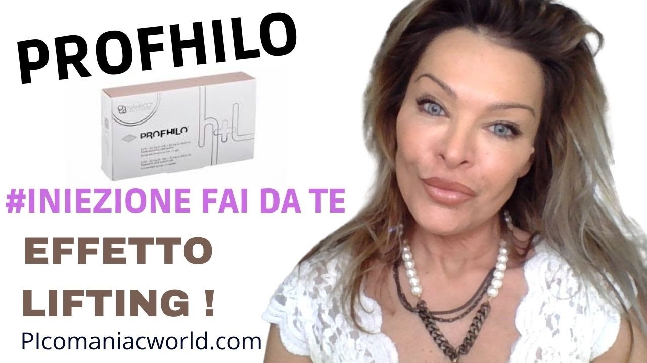 INIEZIONE FILLER e BOTOX fai da te, PROFHILO acido ialuronico e mesoterapia al casa.
