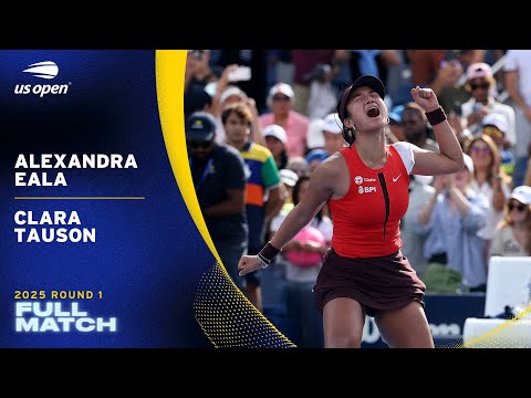 Alexandra Eala vs. Clara Tauson Full Match | 2025 US Open Round 1