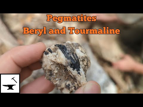 Prospecting Pegmatites - Beryl, Tourmaline, Garnet