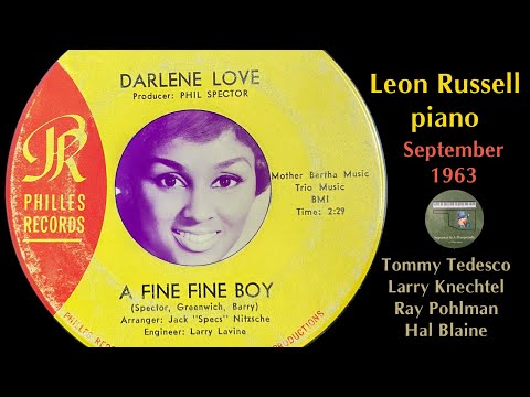 Darlene Love "A Fine Fine Boy" 1963 Leon Russell Phil Spector Jack Nitzsche