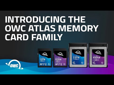 OWC Atlas Memory Card Family