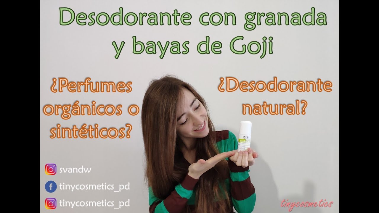 Watch Desodorante natural con Granada y Bayas de Goji, ¿recomendable {tinycosmetics} Now Desodorante natural con Granada y Bayas de Goji, ¿recomendable {tinycosmetics}