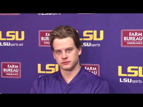 Video: "This Game Will Do A Lot For Our Momentum," LSU's Joe Burrow On The Fiesta Bowl