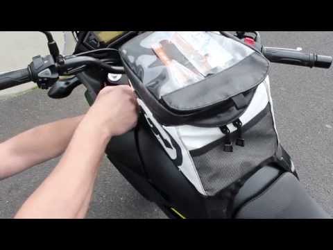 How To Install Giant Loop Motorcycle Tank Bag