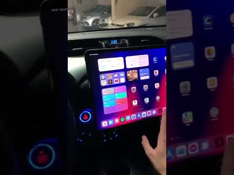 I put an iPad in my car #ipad #car #apple #diy