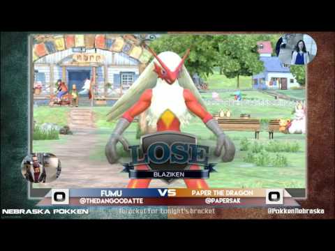 Fumu vs Paper the Dragon - Pokken at Sparta - 11/15/16