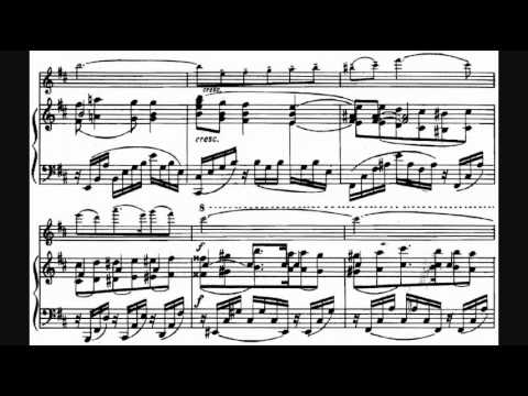 Reinhold Glière - Romance for violin and piano in D, Op. 3 (1902)