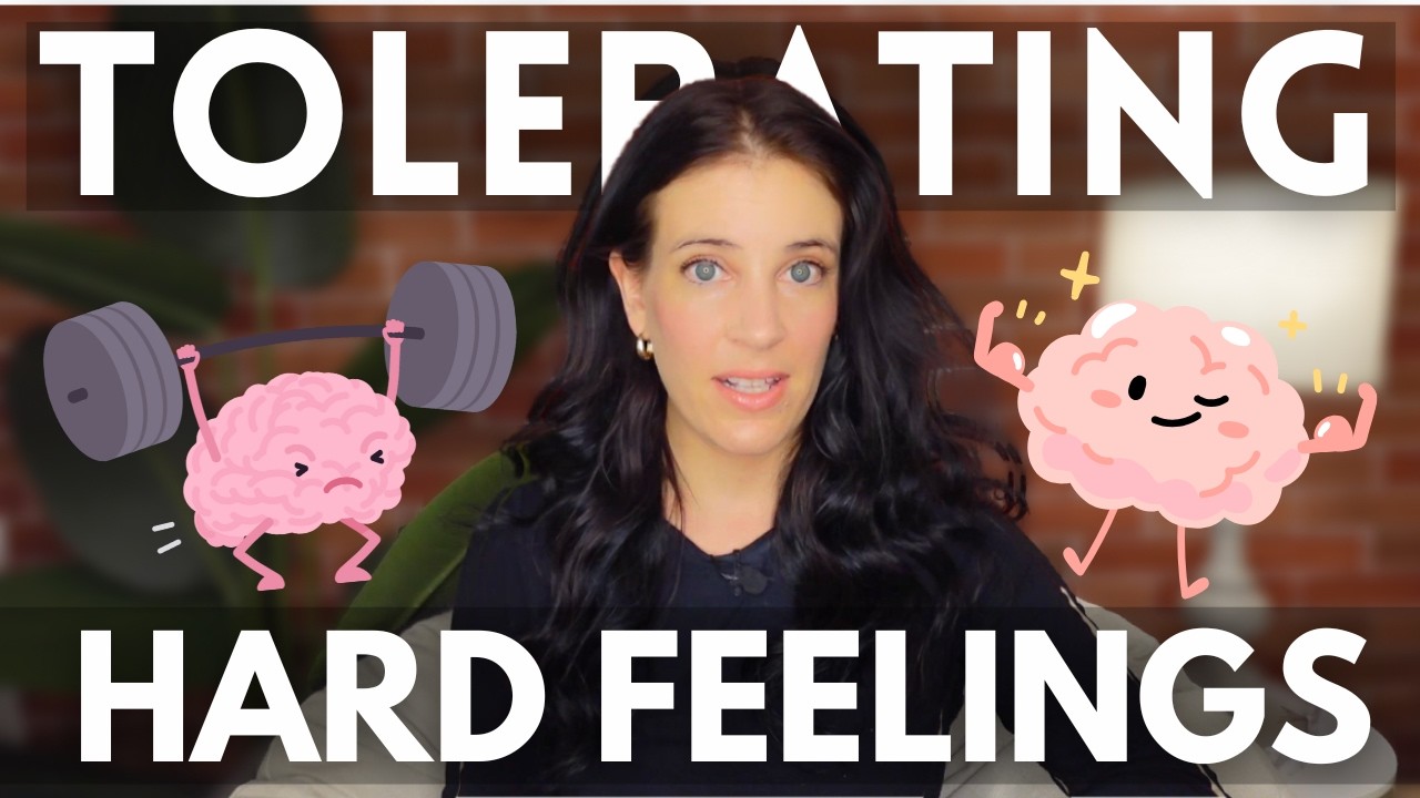 Building DISTRESS TOLERANCE: How To Stay Present With Hard Feelings & Expand Your Comfort Zone