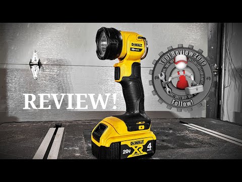 DEWALT 20 Volt Max Worklight REVIEW! (DCL040)  #dewalt #toolreviews #worklight