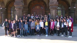 Մասիսի համայքների աշակերտների և ուսուցիչների ուխտը Մայր Աթոռ