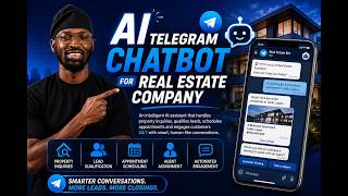 AI Telegram Chatbot for Real Estate Company (DEMO)