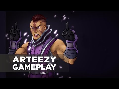 Arteezy playing Anti-Mage (Gameplay)