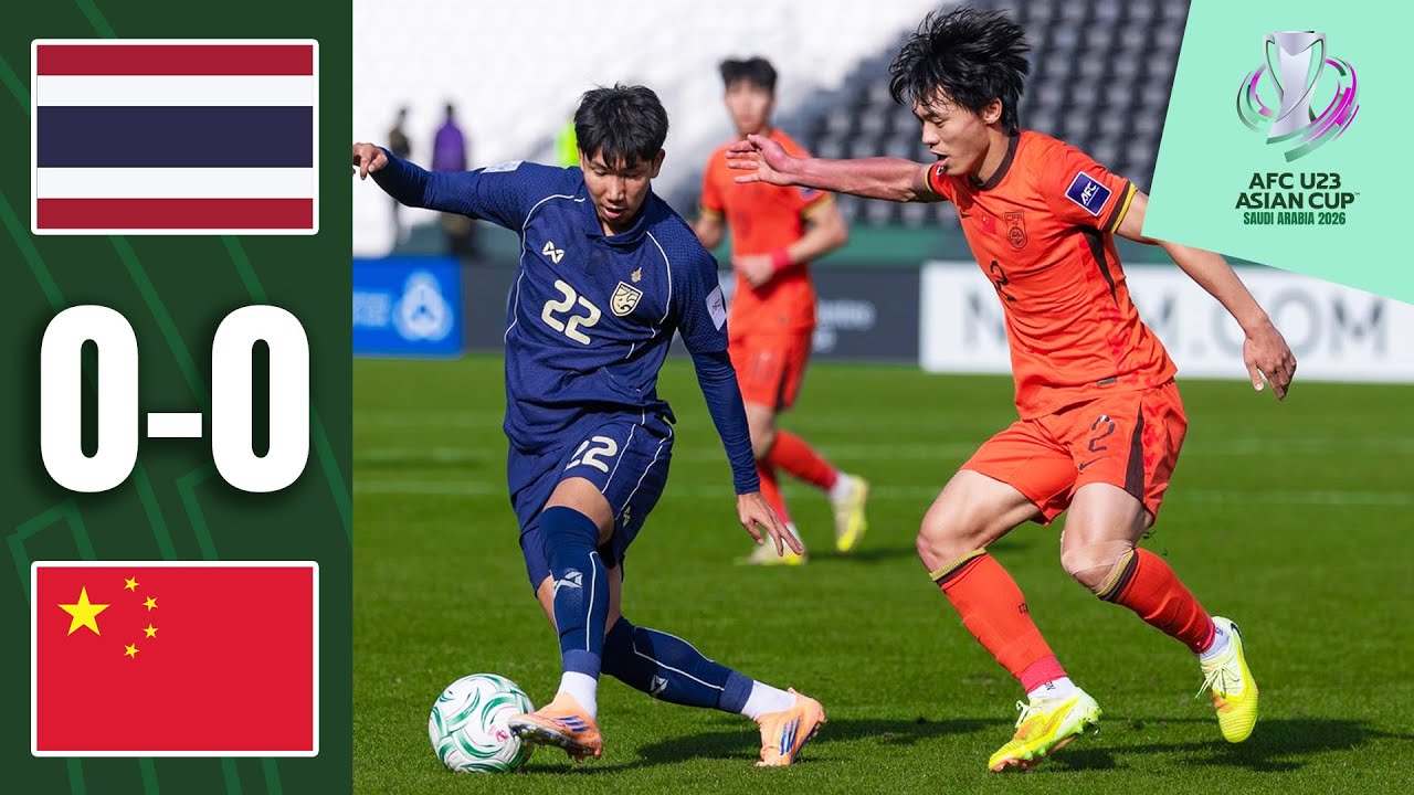 Thailand U23 vs China U23 Highlights