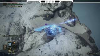＃１４ 【ARPG/PS5】ELDEN RING -エルデン リング- 星見　巨人山嶺の地下墓の樹霊が倒せない・・・