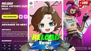 🔴ソロ大会 SOLO RELOAD VICTORY CUP 　　　　　　　　　　　　　　　　　　　　　　　　　　　　　     　FORTNITE LIVE フォートナイト ライブ