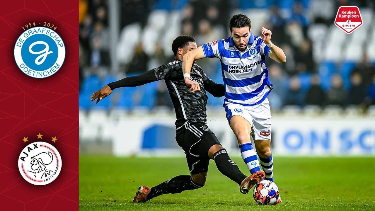 De Graafschap vs Jong Ajax highlights